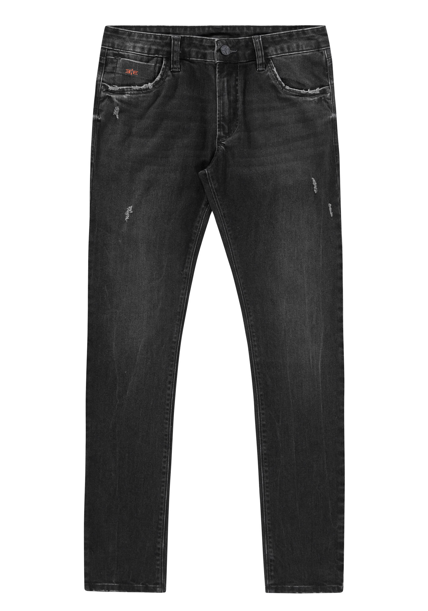 Calça Jeans Skinny Preta Cintura Alta - Hangar do Jeans